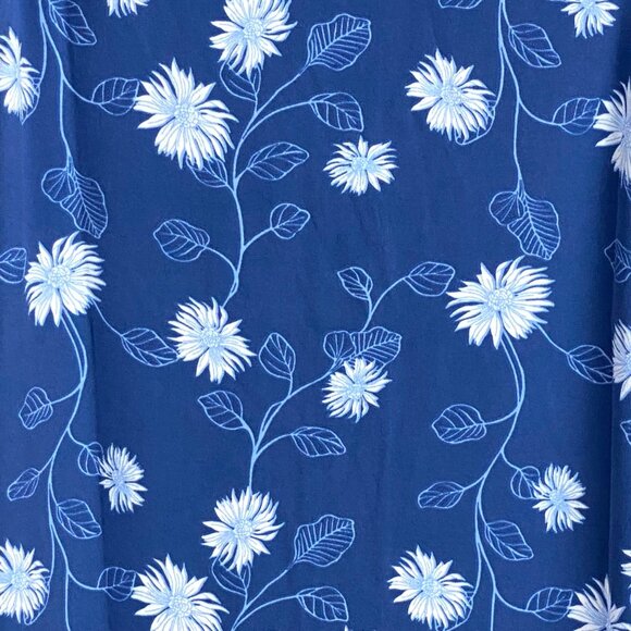 NWT 41 Hawthorn Floral Print Sleeveless V-Neck Top Knit Blue Size Small Petite - Picture 4 of 7